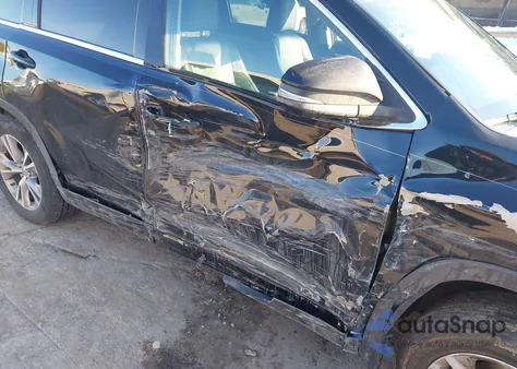 2015 Toyota Highlander Xle V6 from USA, damaged, VIN 5TDJKRFH5FS184163